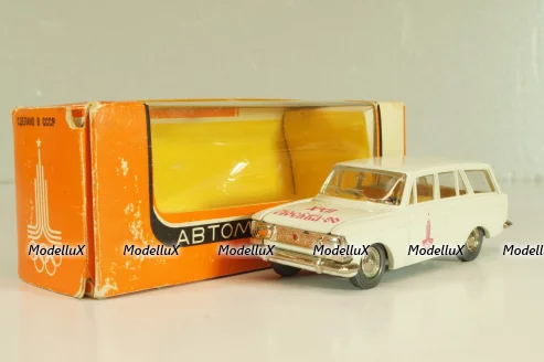 Москвич-426 А3, бело-серый, Олимпиада 80, ноябрь 1978г., Тантал/Радон 1:43