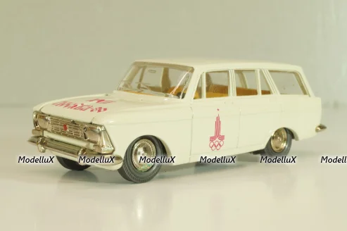 Москвич-426 А3, бело-серый, Олимпиада 80, ноябрь 1978г., Тантал/Радон 1:43