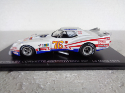 Chevrolet Corvette #76 24h LeMans 1976 Greenwood, Darniche, Spark 1:43