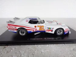 Chevrolet Corvette #76 24h LeMans 1976 Greenwood, Darniche, Spark 1:43