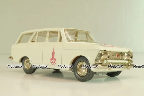 Москвич-426 А3, бело-серый, Олимпиада 80, ноябрь 1978г., Тантал/Радон 1:43