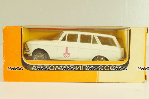 Москвич-426 А3, бело-серый, Олимпиада 80, декабрь 1978г., Тантал/Радон 1:43