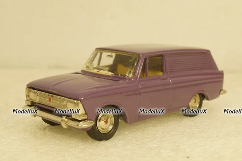 Москвич-433 А5, фиолетовый капот -3 зажима, Тантал/Радон 1:43