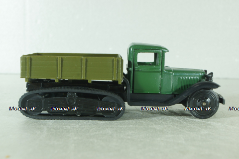 ГАЗ-60, зеленый/хаки, з-д Двигатель 1:43 