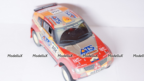 Москвич-426 А3, бело-серый, Олимпиада 80, декабрь 1978г., Тантал/Радон 1:43