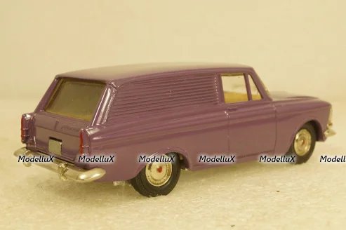 Москвич-433 А5, фиолетовый капот -3 зажима, Тантал/Радон 1:43