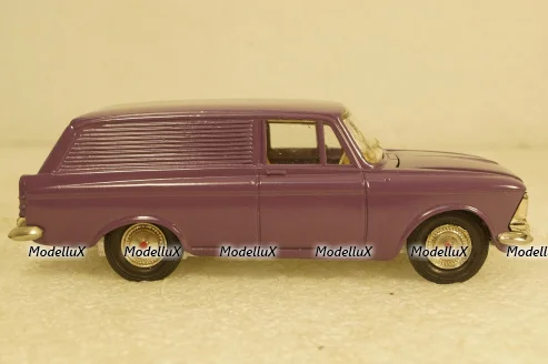 Москвич-433 А5, фиолетовый капот -3 зажима, Тантал/Радон 1:43