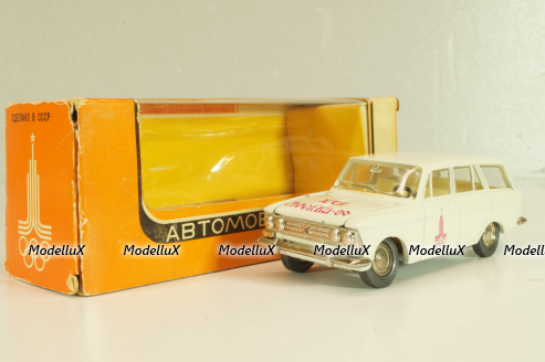 Москвич-426 А3, бело-серый, Олимпиада 80, декабрь 1978г., Тантал/Радон 1:43
