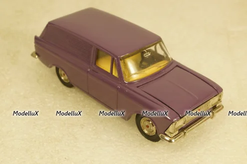 Москвич-433 А5, фиолетовый капот -3 зажима, Тантал/Радон 1:43