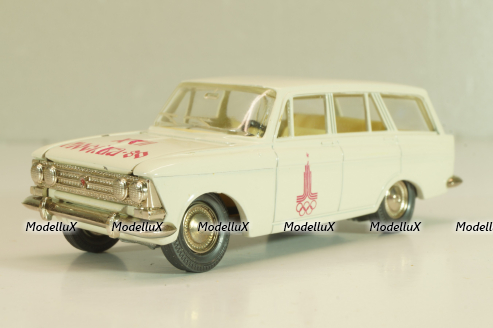 Москвич-426 А3, бело-серый, Олимпиада 80, декабрь 1978г., Тантал/Радон 1:43