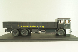 Bussing 12000 truck, black, Autocult (Miniatur Modell Markt) 1:43