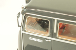 Bussing 12000 truck, black, Autocult (Miniatur Modell Markt) 1:43