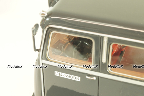 Bussing 12000 truck, black, Autocult (Miniatur Modell Markt) 1:43