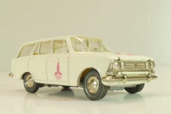 Москвич-426 А3, бело-серый, Олимпиада 80, декабрь 1978г., Тантал/Радон 1:43