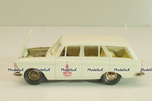 Москвич-426 А3, бело-серый, Олимпиада 80, декабрь 1978г., Тантал/Радон 1:43
