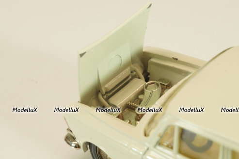 Москвич-426 А3, бело-серый, Олимпиада 80, декабрь 1978г., Тантал/Радон 1:43