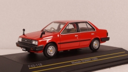 Nissan Sunny 1980 Red, F43-118, First 43 1:43