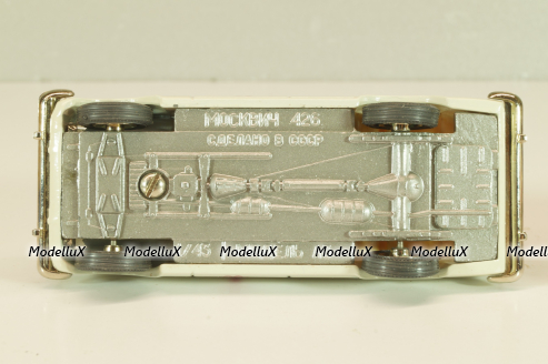 Москвич-426 А3, бело-серый, Олимпиада 80, декабрь 1978г., Тантал/Радон 1:43
