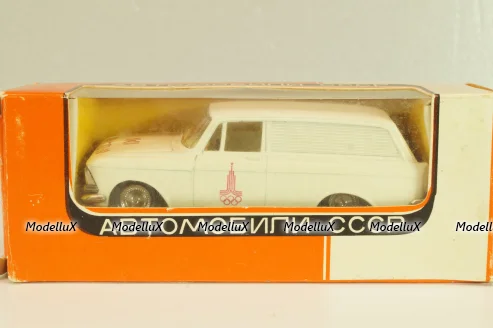 Москвич-434 А6, кремовый, Олимпиада 80, сентябрь 1978г., Тантал/Радон 1:43