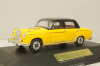 Mercedes-Benz 220 S Ponton (W180) 1956 Faller 1995, yellow/black, Faller 1:43