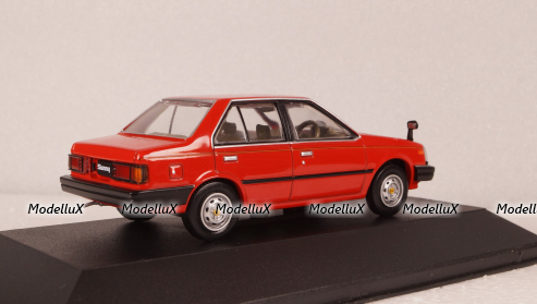 Nissan Sunny 1980 Red, F43-118, First 43 1:43