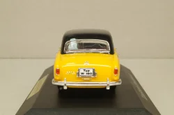 Mercedes-Benz 220 S Ponton (W180) 1956 Faller 1995, yellow/black, Faller 1:43