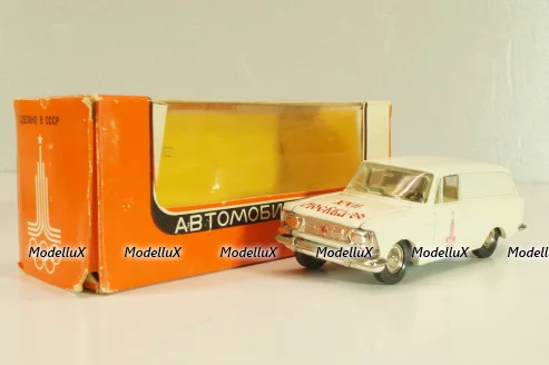 Москвич-434 А6, кремовый, Олимпиада 80, сентябрь 1978г., Тантал/Радон 1:43