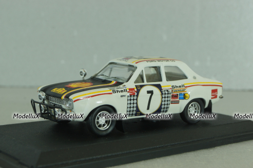 Ford Escort II RS 1600 #7  winner rally Safari 1972, Mikkola, white, 515, Trofeu 1:43