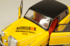 Mercedes-Benz 220 S Ponton (W180) 1956 Faller 1995, yellow/black, Faller 1:43