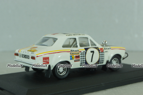 Ford Escort II RS 1600 #7  winner rally Safari 1972, Mikkola, white, 515, Trofeu 1:43