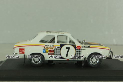 Ford Escort II RS 1600 #7  winner rally Safari 1972, Mikkola, white, 515, Trofeu 1:43