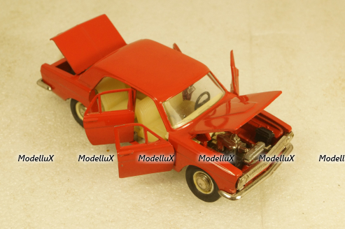 Газ-24 Волга А14, алая,Тантал/Радон 1:43