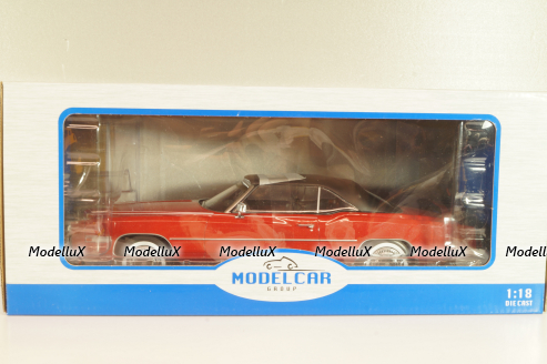 Cadillac Eldorado Cabrio 1976, red, 18471, MCG 1:18