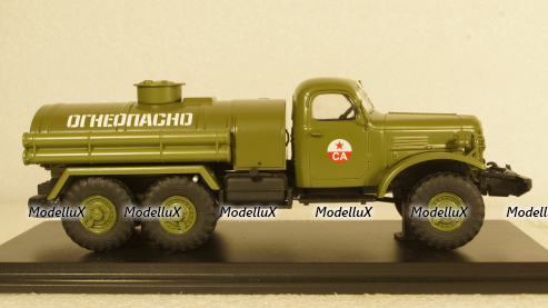 Зил-157 Бензовоз, военный, SSM1011, SSM 1:43