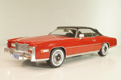 Cadillac Eldorado Cabrio 1976, red, 18471, MCG 1:18