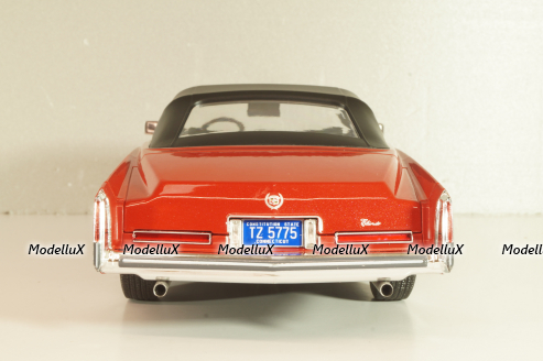 Cadillac Eldorado Cabrio 1976, red, 18471, MCG 1:18