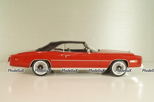 Cadillac Eldorado Cabrio 1976, red, 18471, MCG 1:18