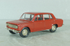 Ваз-2101, красный, июль 1990г. , Тантал/Радон 1:43
