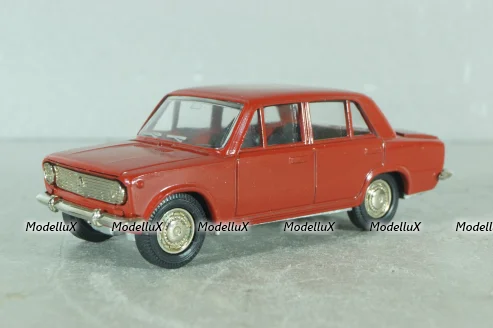 Ваз-2101, красный, июль 1990г. , Тантал/Радон 1:43