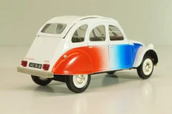 Citroen 2CV Cocorico 1986, white/red/blue, 409532C, Norev 1:43
