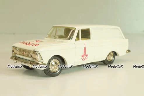 Москвич-434 А6, кремовый, Олимпиада 80,Тантал/Радон 1:43