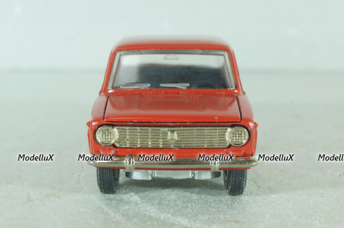 Ваз-2101, красный, июль 1990г. , Тантал/Радон 1:43
