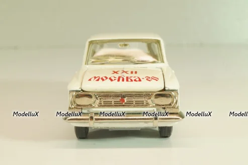 Москвич-434 А6, кремовый, Олимпиада 80,Тантал/Радон 1:43
