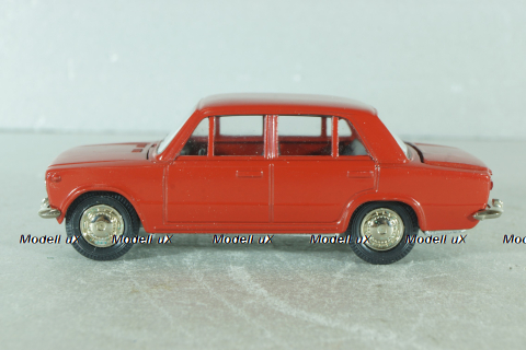 Ваз-2101, красный, июль 1990г. , Тантал/Радон 1:43