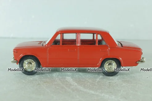 Ваз-2101, красный, июль 1990г. , Тантал/Радон 1:43