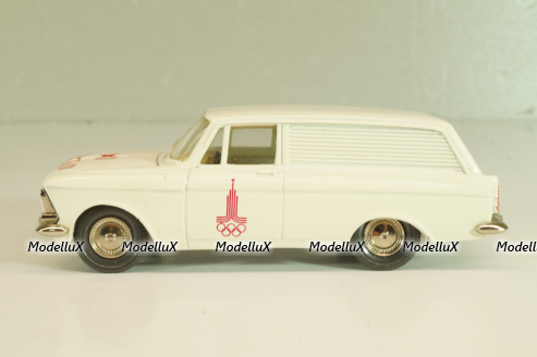 Москвич-434 А6, кремовый, Олимпиада 80,Тантал/Радон 1:43