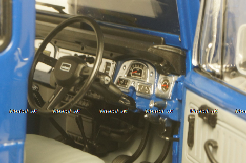 Toyota Land Cruiser 40 Pick Up, blue, KYO8958BL, Kyosho 1:18