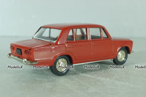 Ваз-2101, красный, июль 1990г. , Тантал/Радон 1:43