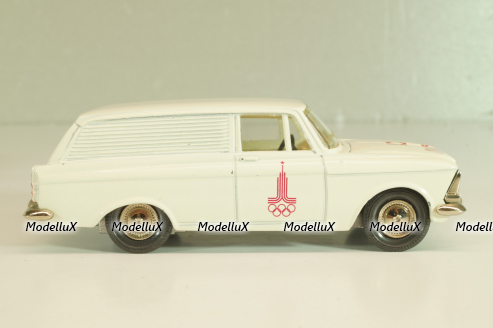 Москвич-434 А6, кремовый, Олимпиада 80,Тантал/Радон 1:43