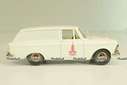 Москвич-434 А6, кремовый, Олимпиада 80,Тантал/Радон 1:43